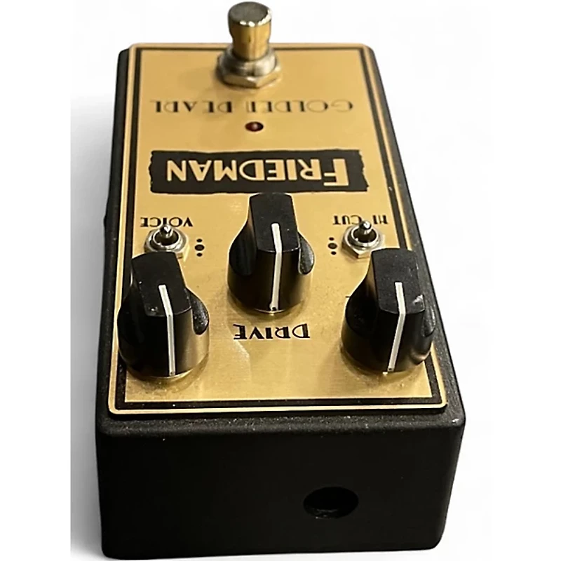 Used Friedman Golden Pearl Overdrive Effect Pedal