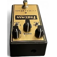 Used Friedman Golden Pearl Overdrive Effect Pedal