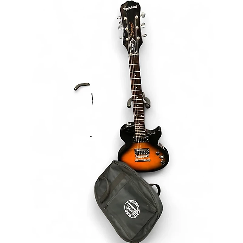 Used Epiphone Les Paul Special II 2 Tone Sunburst Solid Body Electric Guitar
