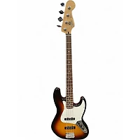 Used Fender Standard Jazz Bass Sunburst Electric Bass Guitar