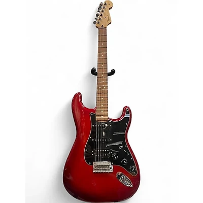 Used Fender Player Stratocaster HSS Candy Red Burst Solid Body Electric Guitar