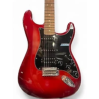 Used Fender Player Stratocaster HSS Candy Red Burst Solid Body Electric Guitar