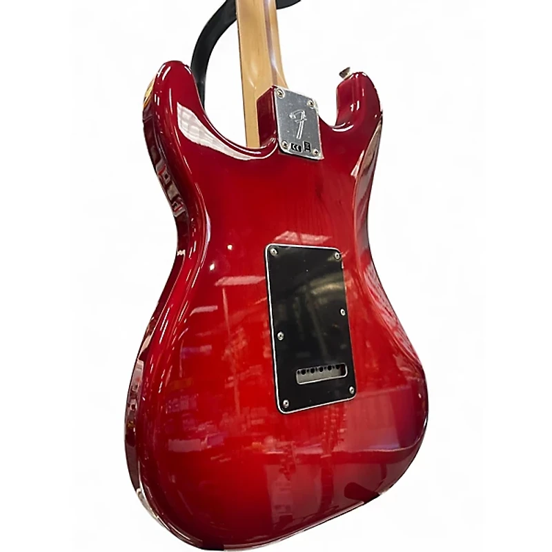 Used Fender Player Stratocaster HSS Candy Red Burst Solid Body Electric Guitar