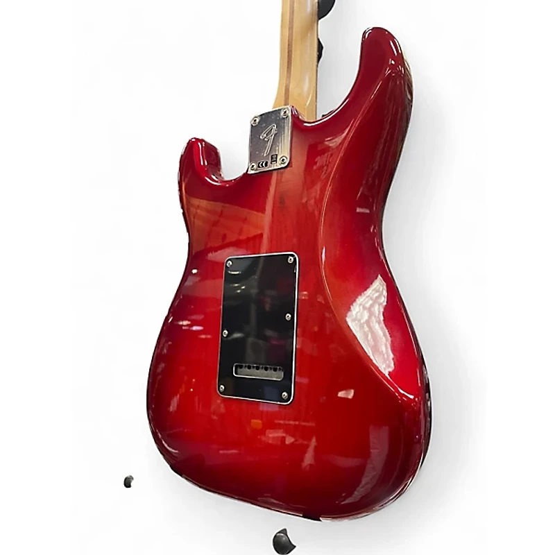 Used Fender Player Stratocaster HSS Candy Red Burst Solid Body Electric Guitar