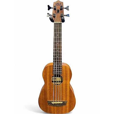 Used Kala Ubass Bass Natural Ukulele