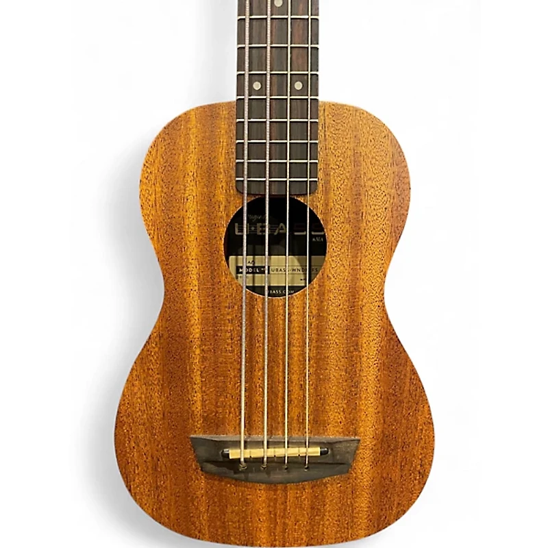 Used Kala Ubass Bass Natural Ukulele