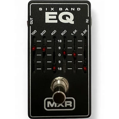 Used MXR M109 6 Band EQ Pedal