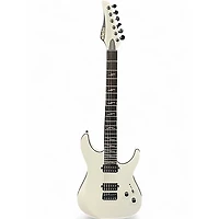 Used Schecter Guitar Research Reaper 6 Custom White Solid Body Electric Guitar