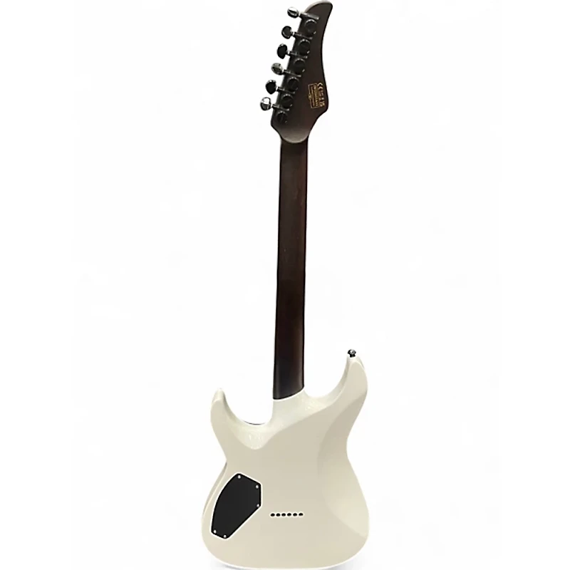 Used Schecter Guitar Research Reaper 6 Custom White Solid Body Electric Guitar