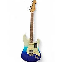 Used Fender Player Plus Stratocaster HSS Belair Blue Solid Body Electric Guitar