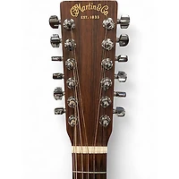 Used Martin DM12 Natural 12 String Acoustic Guitar