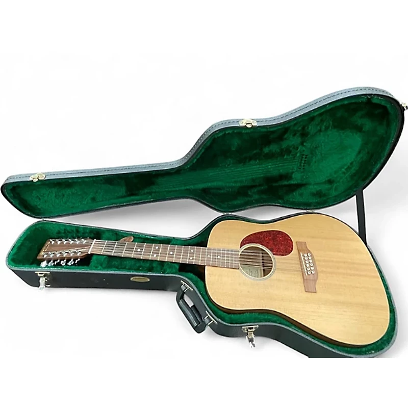 Used Martin DM12 Natural 12 String Acoustic Guitar