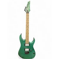 Used Ibanez RG421MSP GREEN SPARKLE Solid Body Electric Guitar