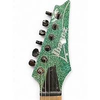 Used Ibanez RG421MSP GREEN SPARKLE Solid Body Electric Guitar