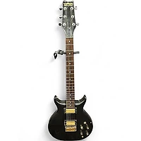 Used Washburn raven Black Solid Body Electric Guitar