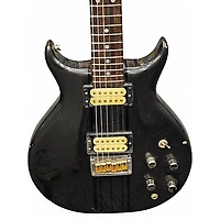 Used Washburn raven Black Solid Body Electric Guitar