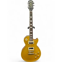 Used Epiphone Les Paul Classic Gold Top Solid Body Electric Guitar