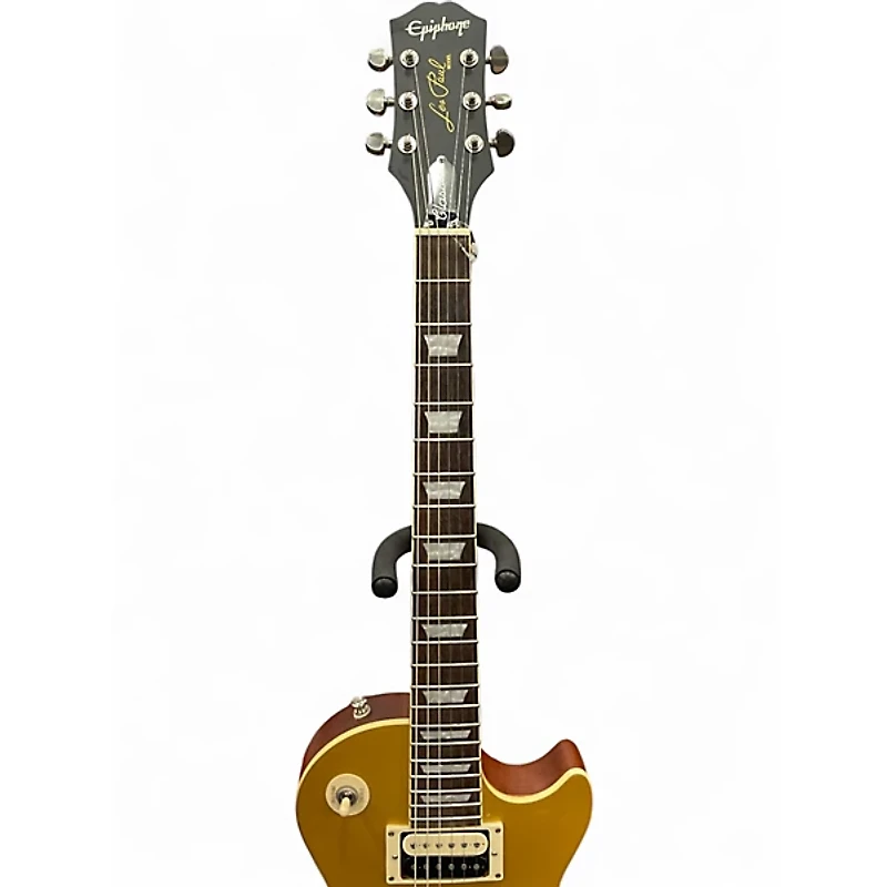 Used Epiphone Les Paul Classic Gold Top Solid Body Electric Guitar