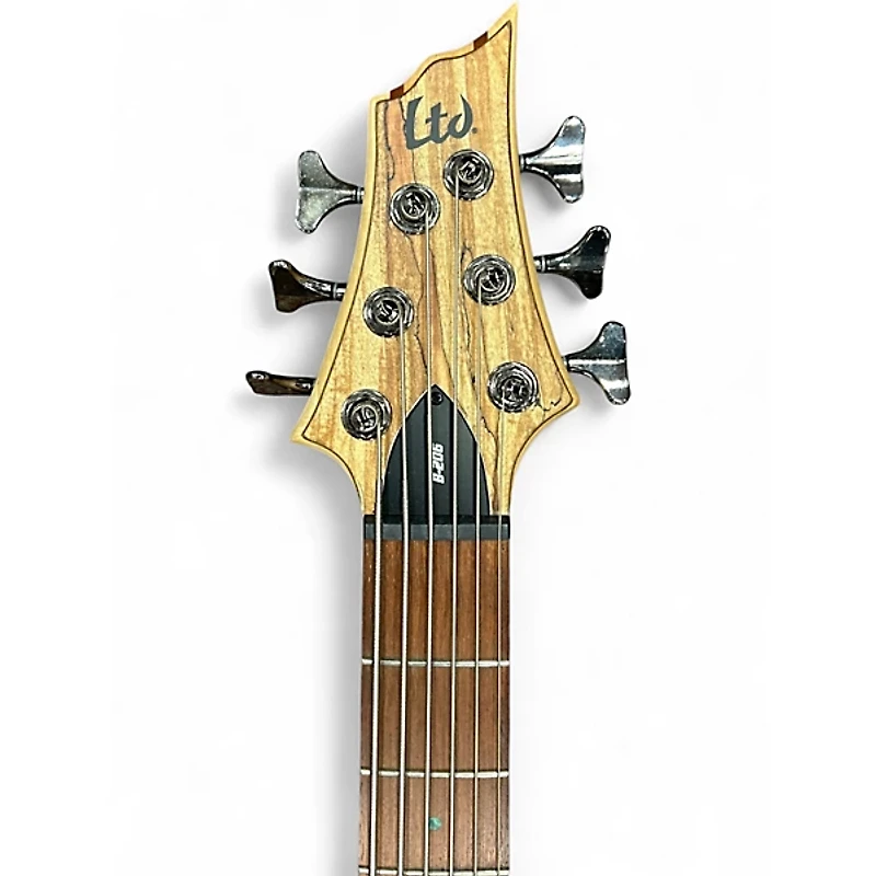 Used ESP B206 6 String Natural Electric Bass Guitar