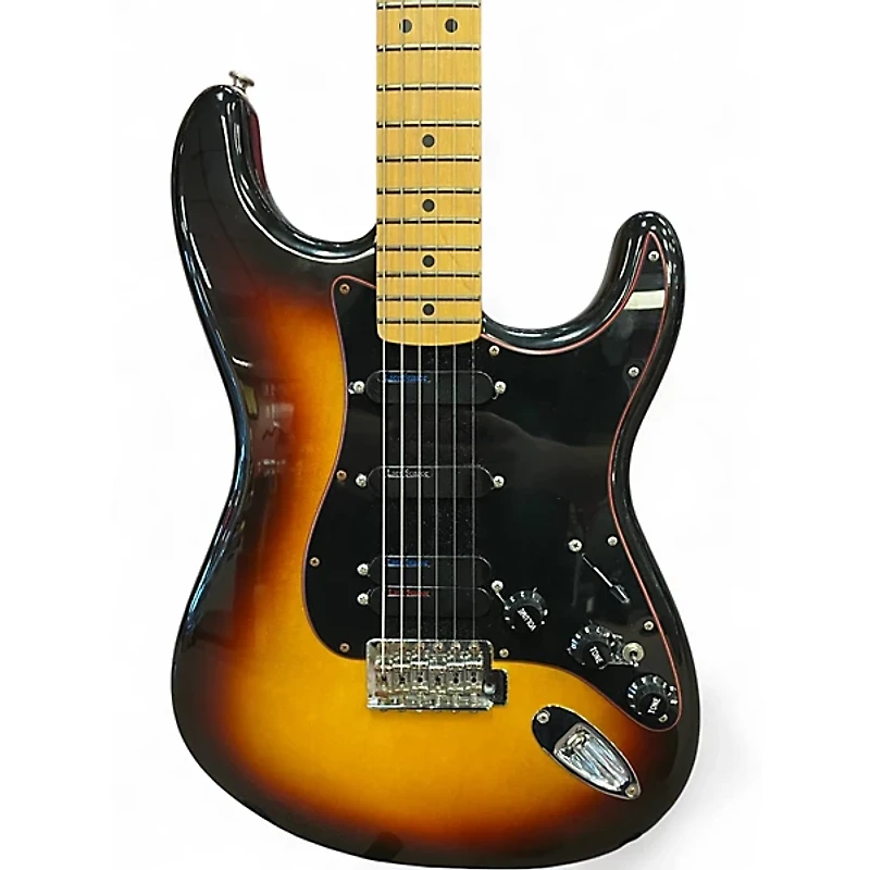 Used Fender Player Stratocaster HSS 3 Tone Sunburst Solid Body Electric Guitar