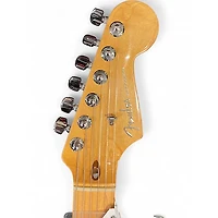 Used Fender Deluxe Stratocaster 2 Tone Sunburst Solid Body Electric Guitar