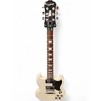 Used Epiphone Limited Edition Custom Shop SG G400 Alpine White Solid Body Electric Guitar