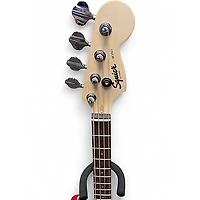 Used Squier MINI PRECISION BASS RED Electric Bass Guitar