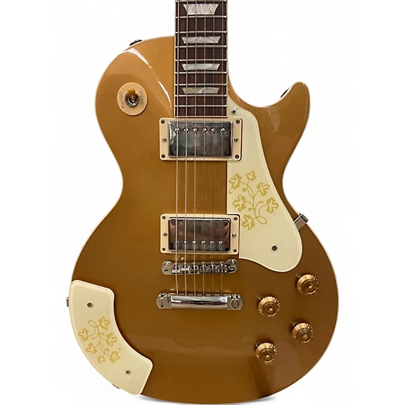 Used Gibson Les Paul Mary Ford Gold Top Solid Body Electric Guitar