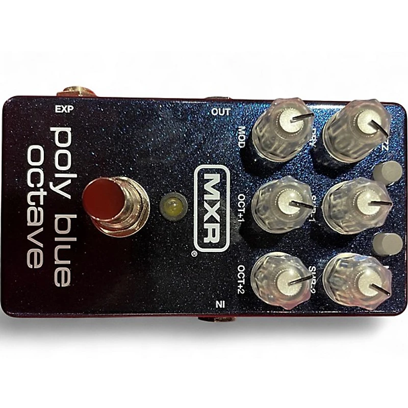 Used MXR POLY BLUE OCTAVE Effect Pedal