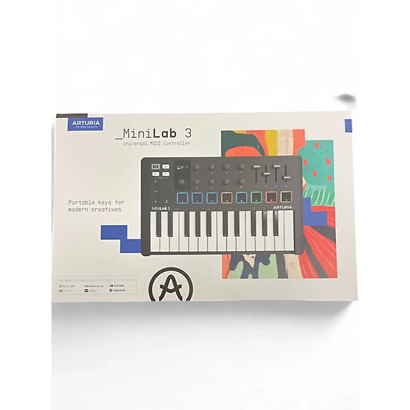 Used Arturia Minilab 3 MIDI Controller