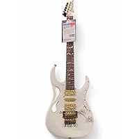 Used Ibanez PIA3761 Stallion White Solid Body Electric Guitar