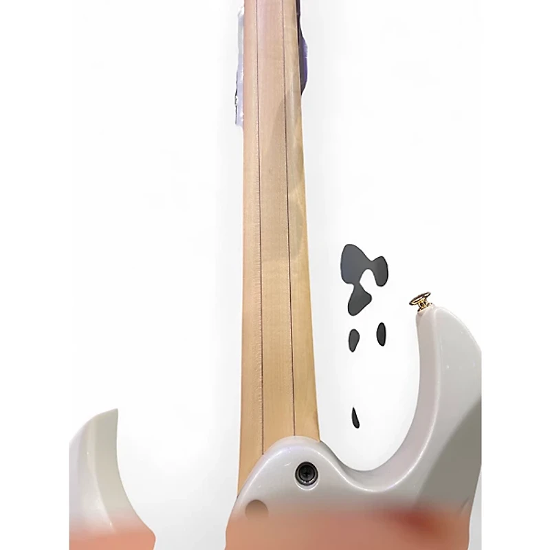 Used Ibanez PIA3761 Stallion White Solid Body Electric Guitar