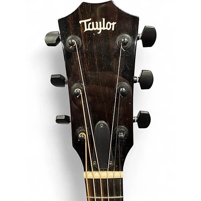 Used Taylor 214CE Deluxe Black Acoustic Electric Guitar
