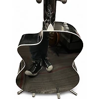 Used Taylor 214CE Deluxe Black Acoustic Electric Guitar