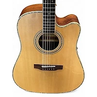 Used Zager ZAD900CE AURA Natural Acoustic Electric Guitar