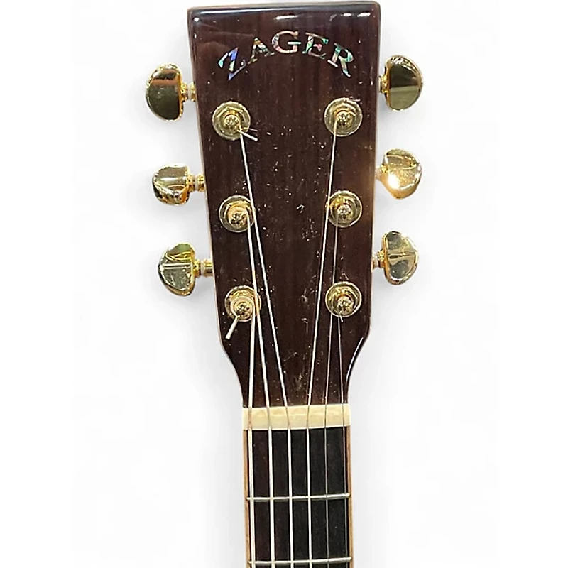 Used Zager ZAD900CE AURA Natural Acoustic Electric Guitar