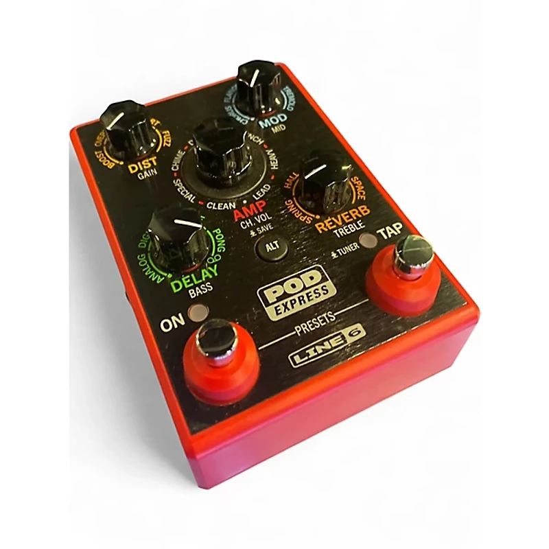 Used 2020s Line 6 Pocket Pod Express Amp Modeler Effect Processor