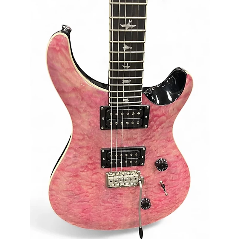 Used PRS SE Custom 24 VIOLET Solid Body Electric Guitar