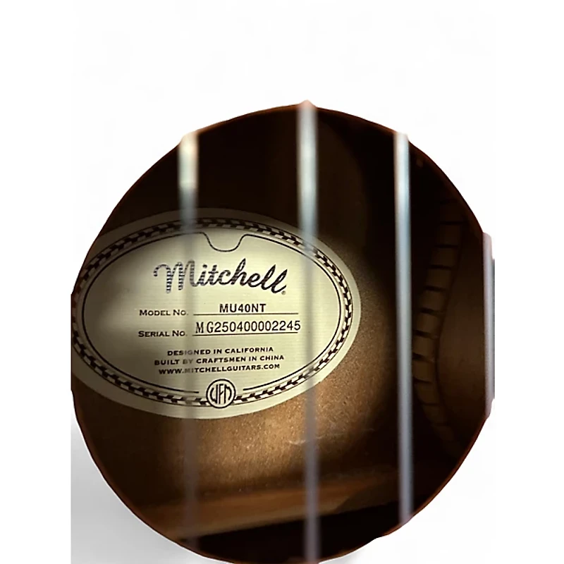 Used Mitchell MU40NT Natural Ukulele