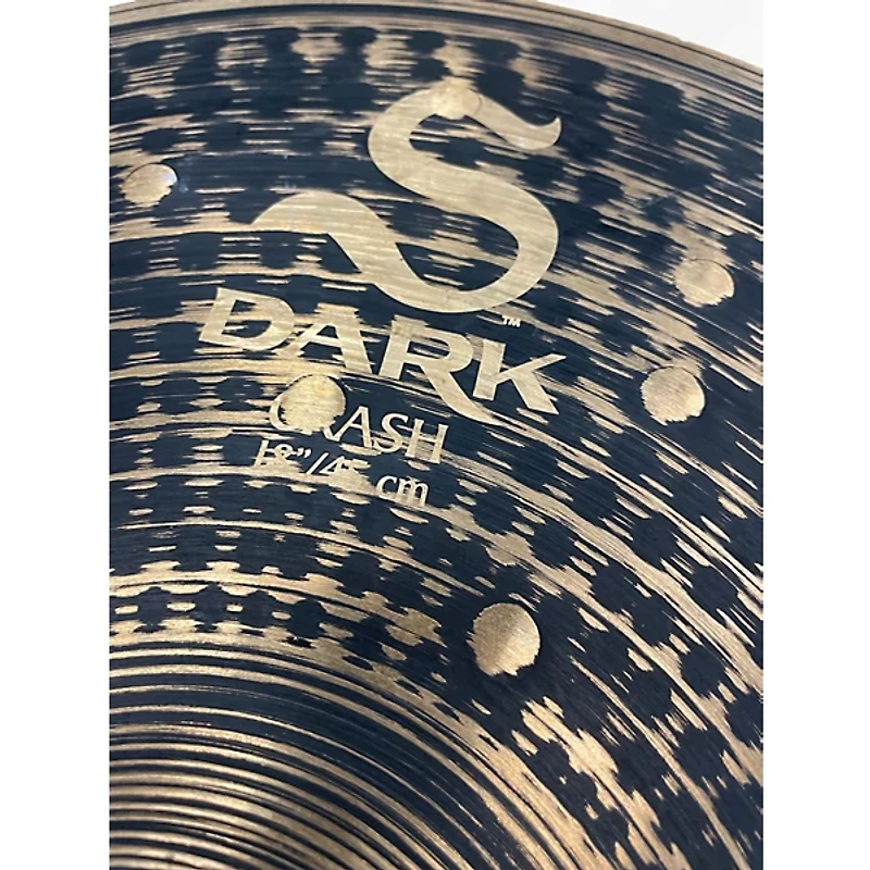 Used Zildjian 18in S Dark Crash Cymbal