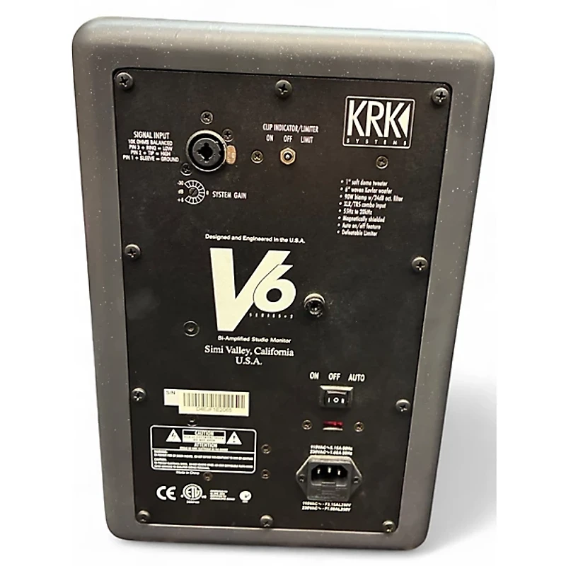 Used KRK V6 Pair Powered Monitor
