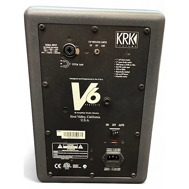 Used KRK V6 Pair Powered Monitor
