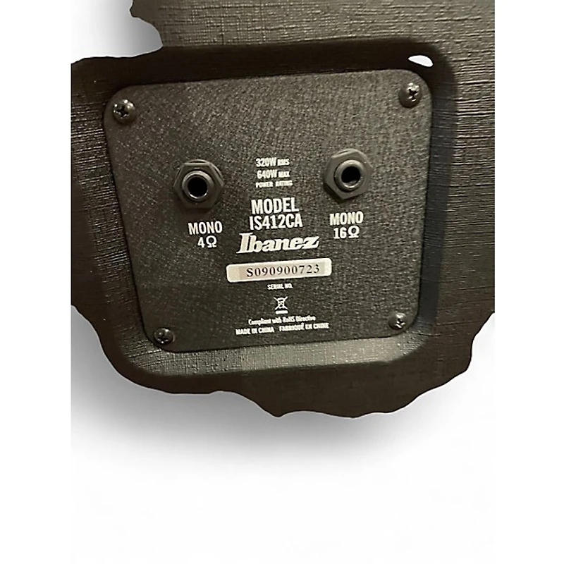 Used Ibanez IS412CA Toneblaster 320W 4x12 Slant Guitar Cabinet