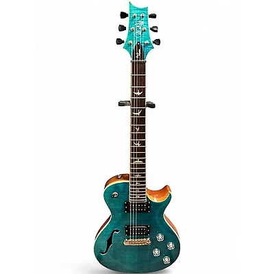 Used PRS Zach Myers Signature SE Blue Solid Body Electric Guitar
