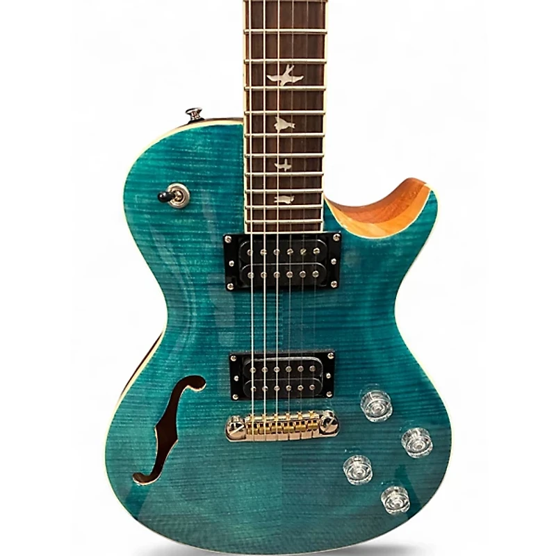 Used PRS Zach Myers Signature SE Blue Solid Body Electric Guitar