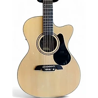 Used Alvarez RF26CE OM/Folk Natural Acoustic Electric Guitar