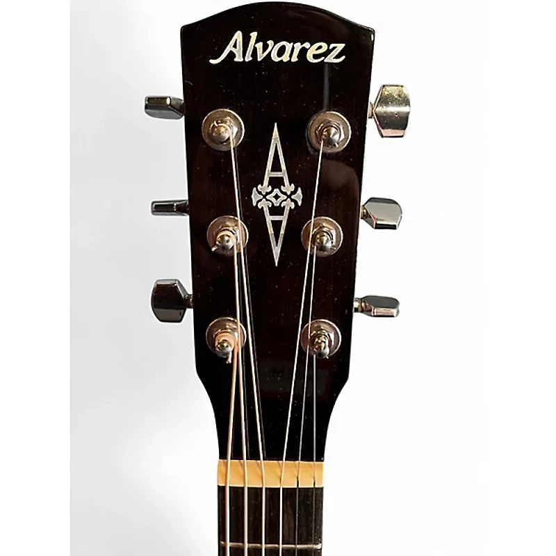 Used Alvarez RF26CE OM/Folk Natural Acoustic Electric Guitar