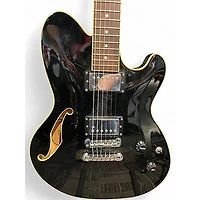 Used Ibanez TALMAN TXD71 Black Hollow Body Electric Guitar