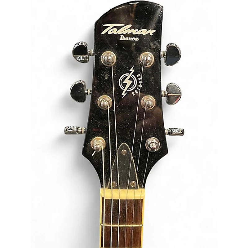 Used Ibanez TALMAN TXD71 Black Hollow Body Electric Guitar