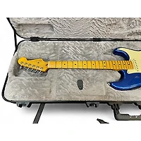 Used Fender American Ultra Stratocaster Blue Solid Body Electric Guitar